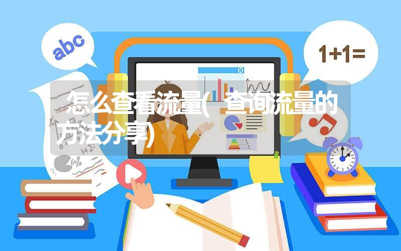 怎么查看流量(查询流量的方法分享) 怎么查看流量(查询流量的方法分享)
