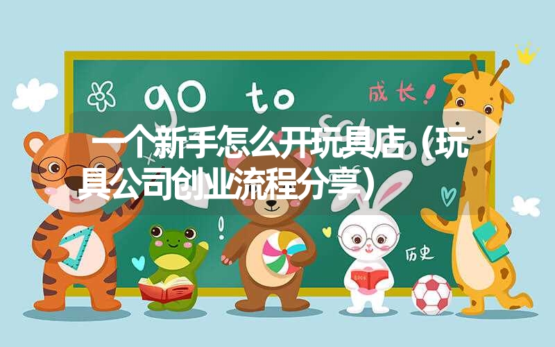 <font color='1677721'>一个新手怎么开玩具店（玩具公司创业流程分享）</font>
